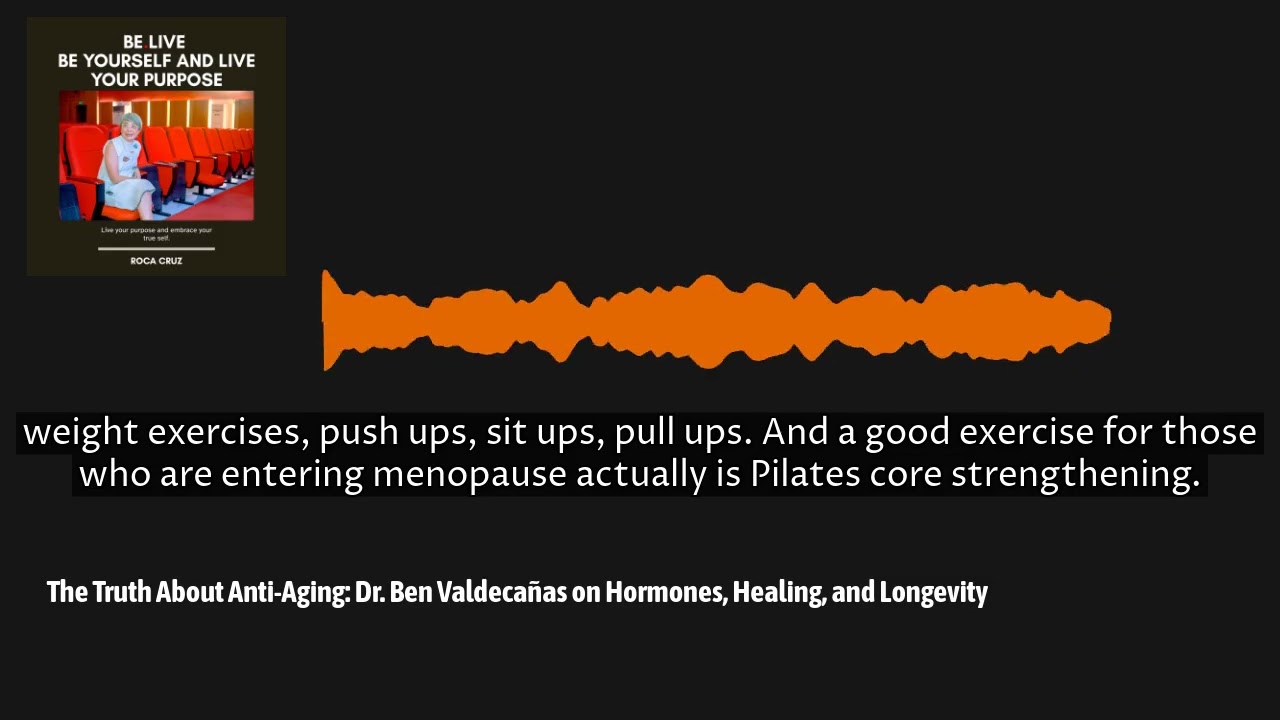 Be Yourself and Live Your Purpose The Truth About Anti-Aging: Dr. Ben Valdecañas on Hormones,...