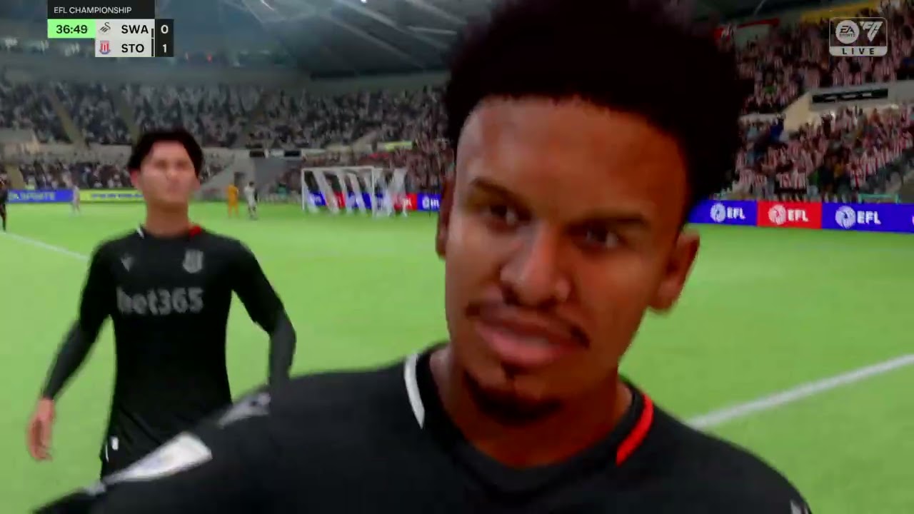 Swansea City vs Stoke City | EFL Championship⚽🔥 | Swansea Wins 4–2|EA SPORTS FC 25 |PS4™ Gameplay ⚽🔥