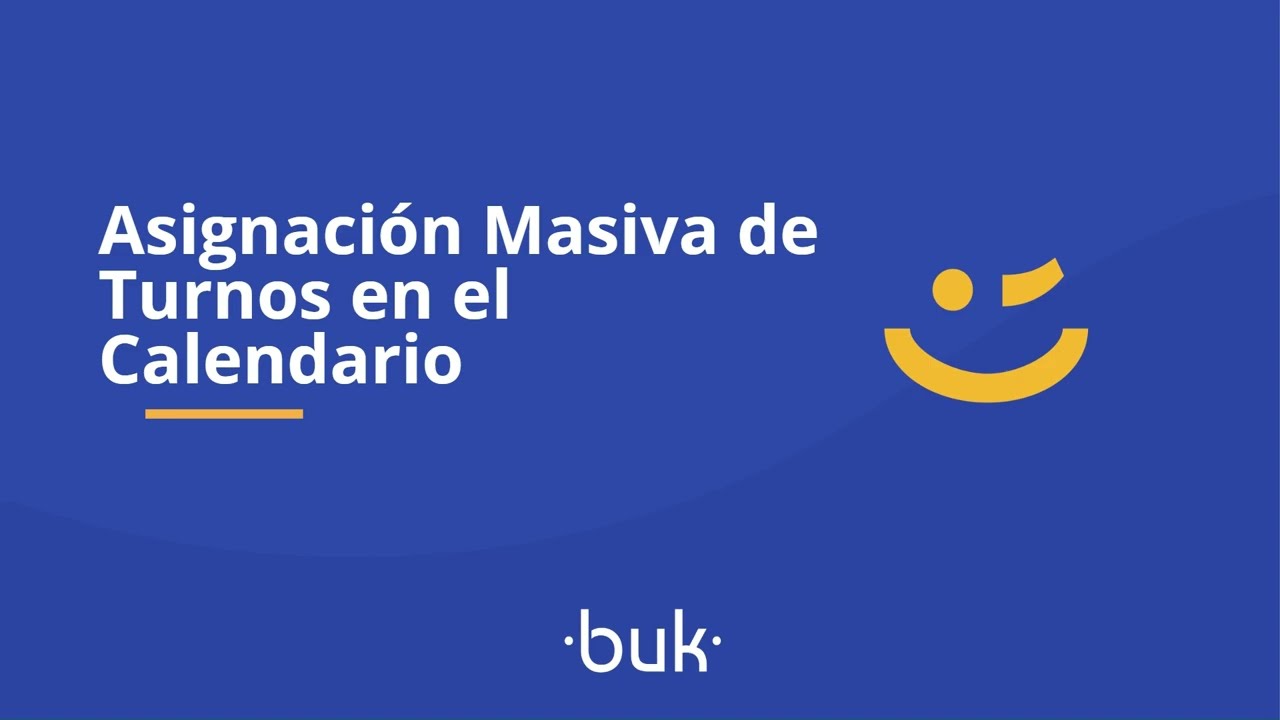 Asignaci&oacute;n Masiva de Turnos en el Calendario - M&oacute;dulo de Control de Asistencia