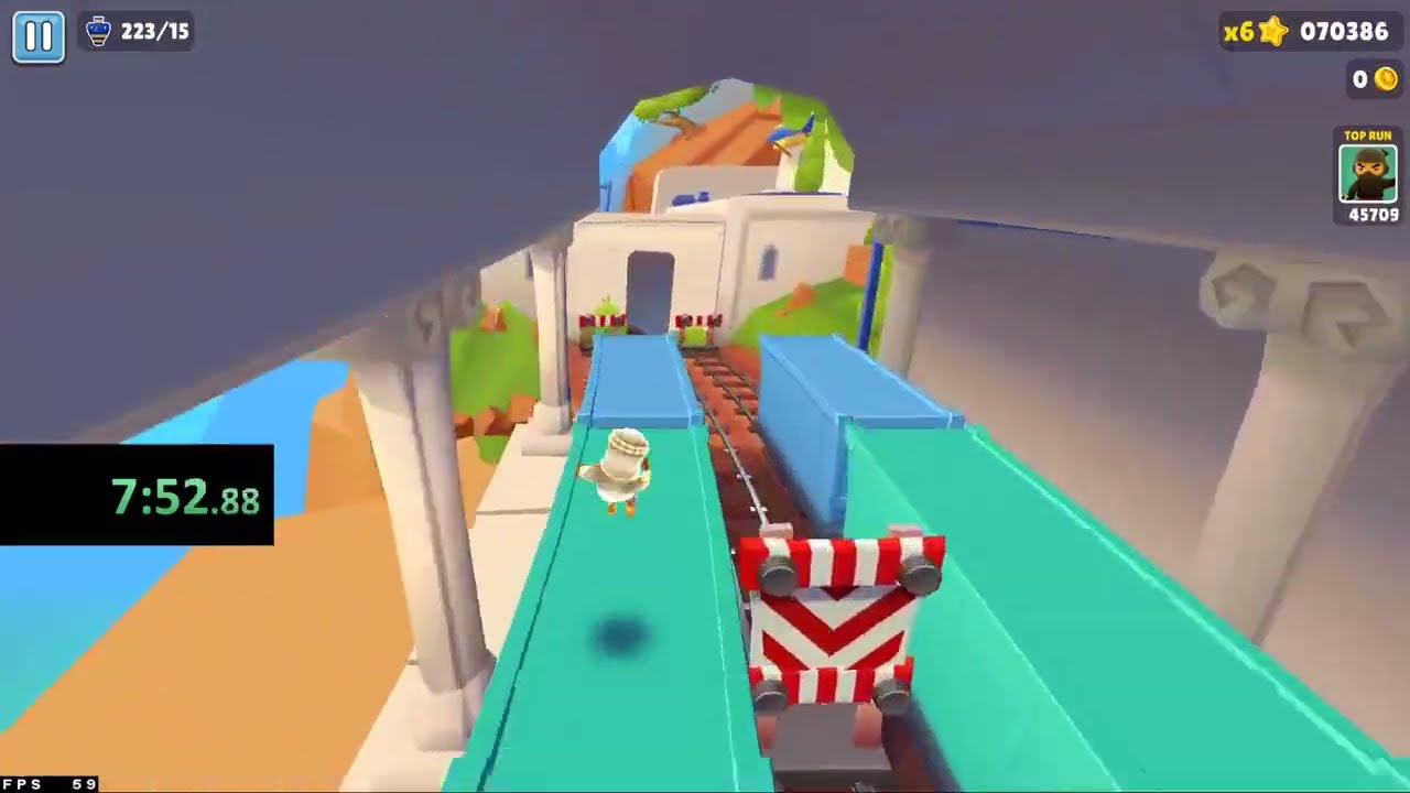 No coin challenge - No hoverboards/keys - World Record / 