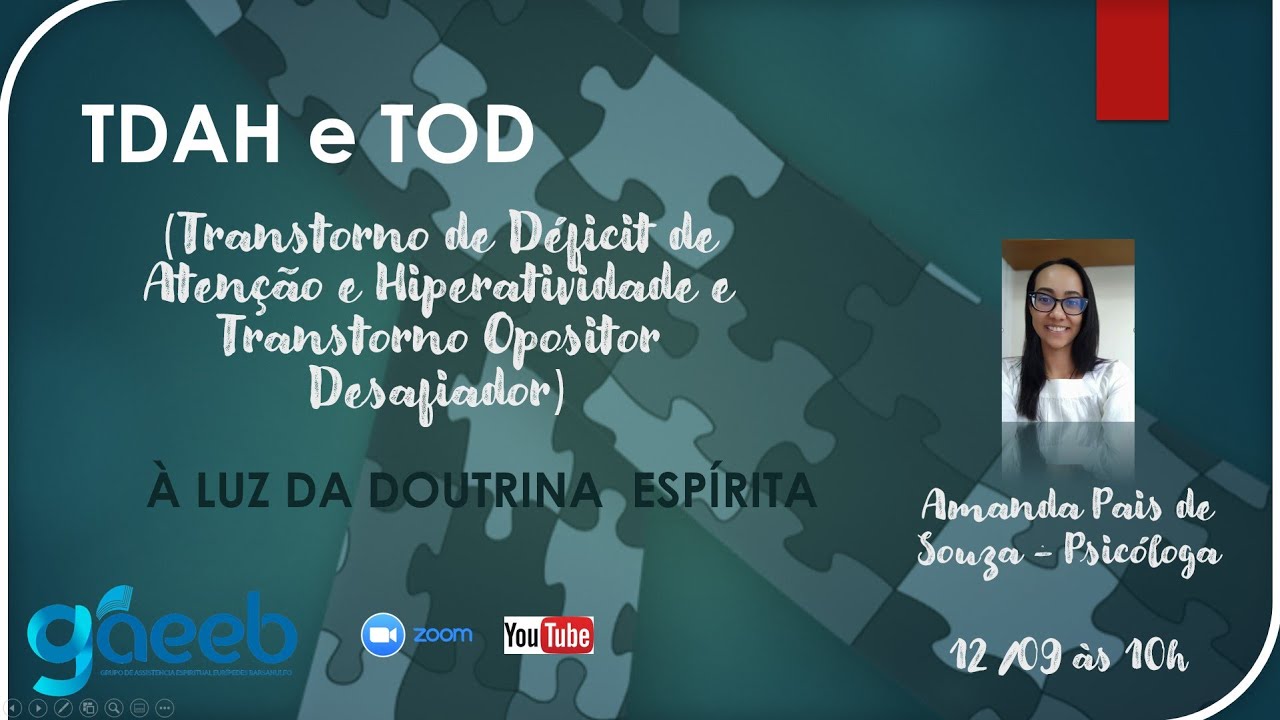 TDAH e TOD à luz da Doutrina Espírita