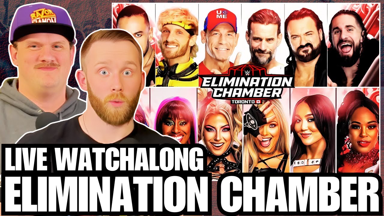 WWE Elimination Chamber Watchalong! codwrestlepod!