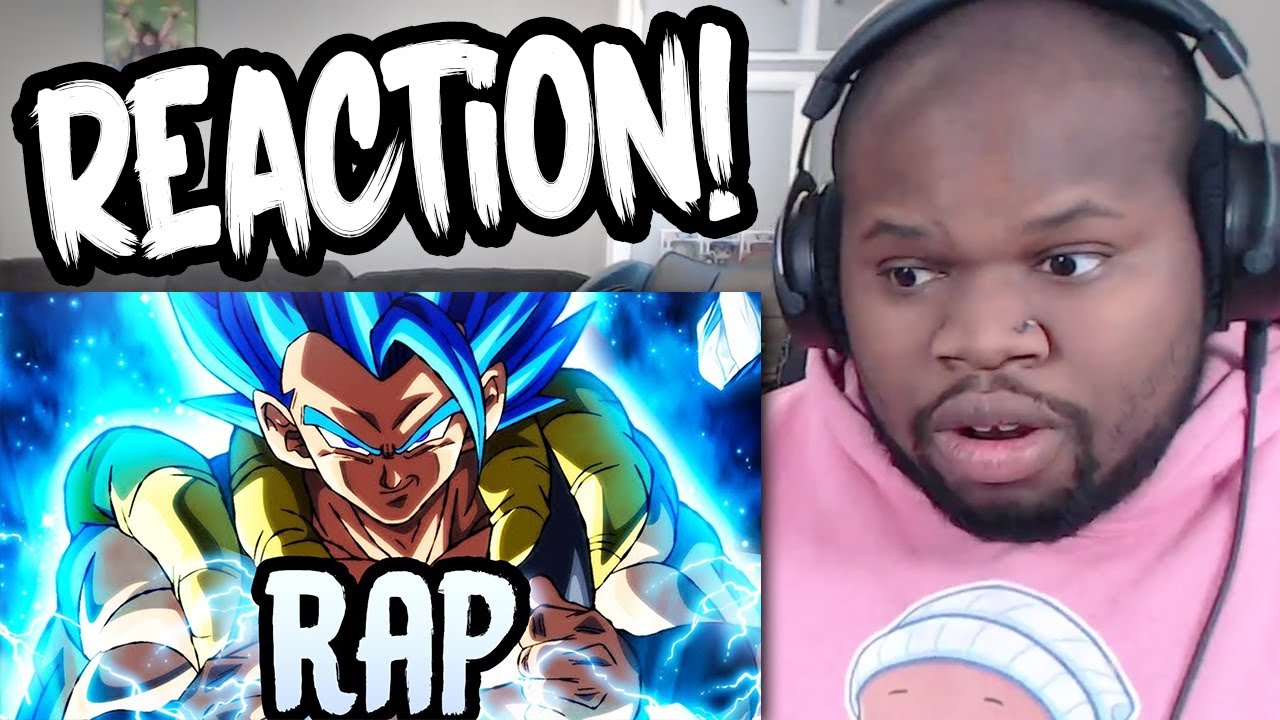 GOGETA RAP REACTION | 
