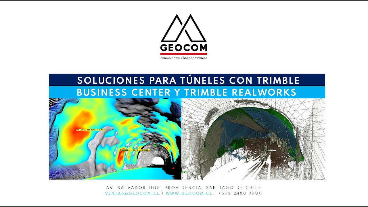 Webinar | Soluciones para Túneles con Trimble Business Center y Trimble RealWorks