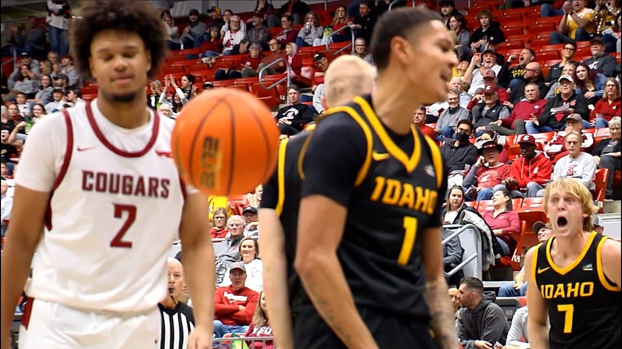 Idaho vs Washington State Highlights | Vandals Win 83-81 in Battle of the Palouse