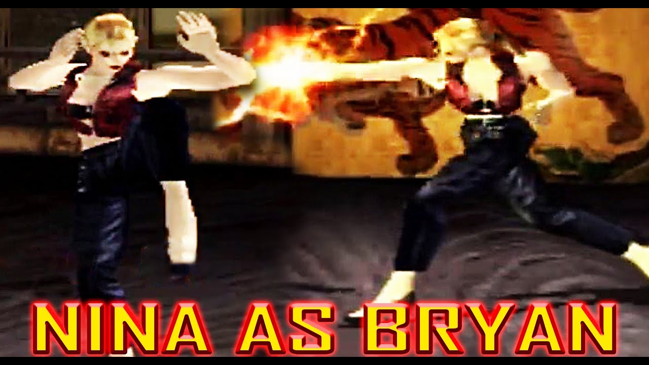 [TAS] Nina With Bryan's Moves Gameplay - Tekken 3 (Arcade Version) (Requested)