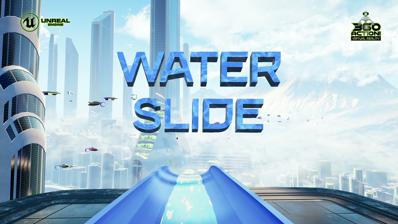 Water Slide | 360 Action Virtual Reality Game