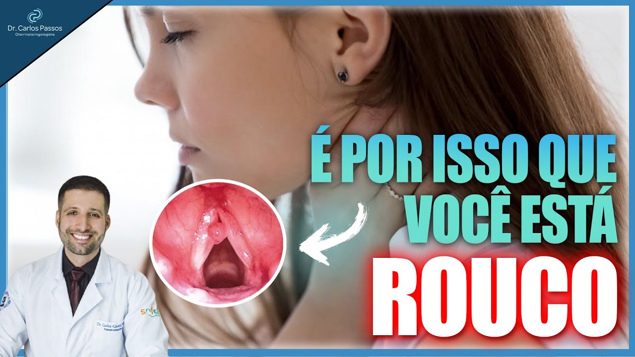 CAUSAS mais FREQUENTES de ROUQUIDÃO