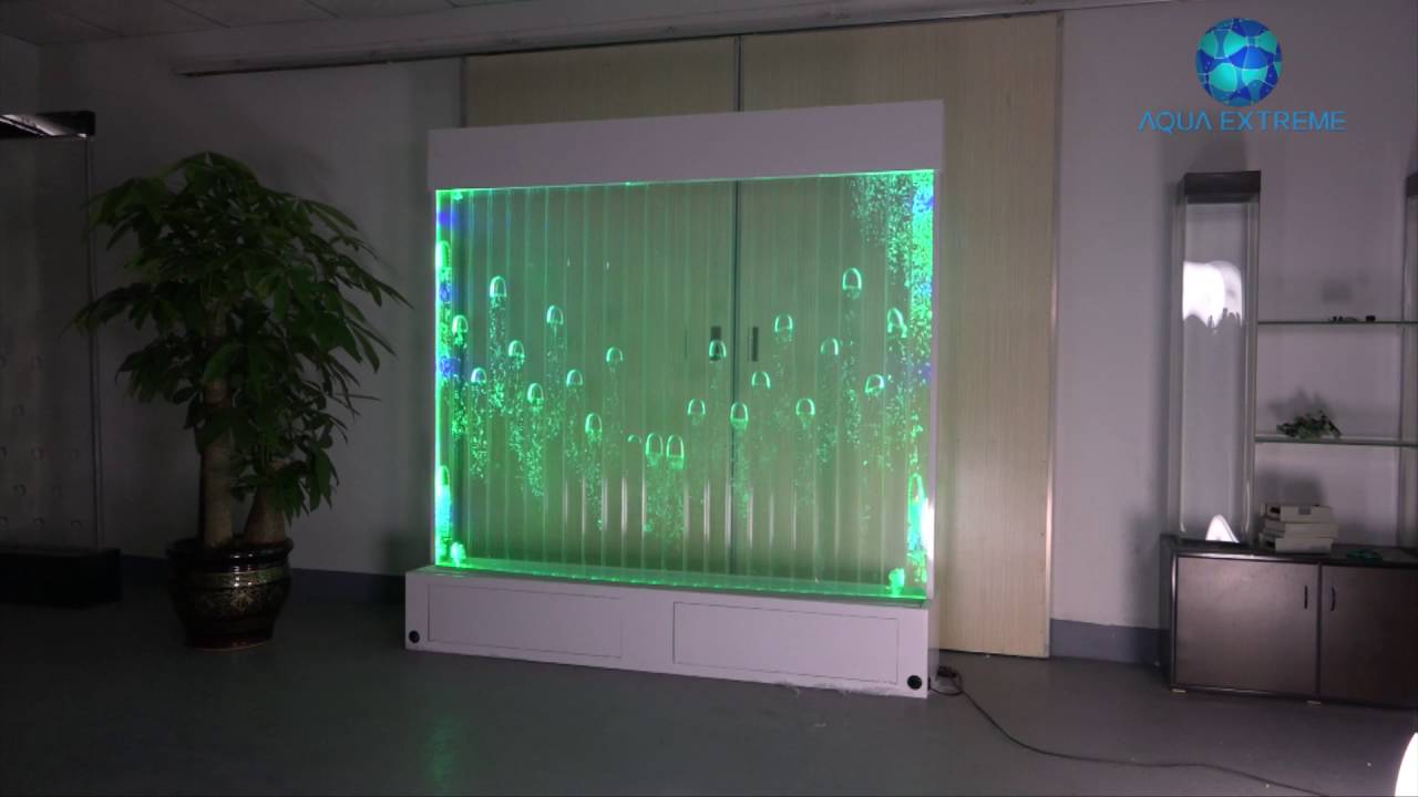 Programe-able Water Bubble wall 7ft x 7ft made by Aqua Extreme