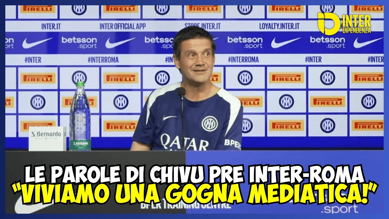 Conferenza stampa Cristian Chivu pre Inter-Roma #Inter