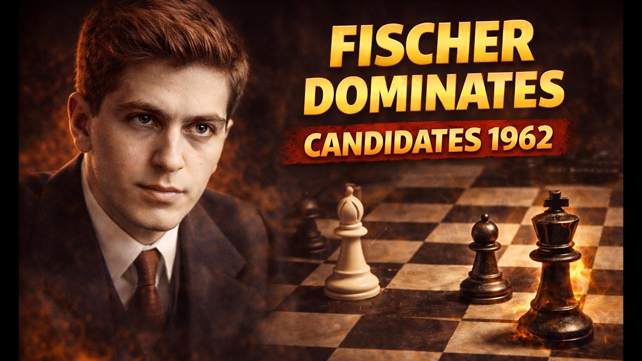 Bobby Fischer’s Relentless Attack | Crushing Benko at the 1962 Candidates