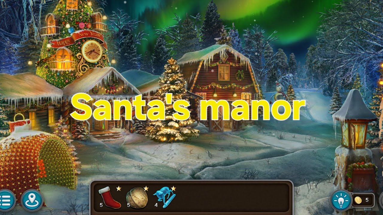 [FIVE-BN] Artifact Seekers 11: Santa’s Manor Full Walkthrough | 산타의 저택 풀공략
