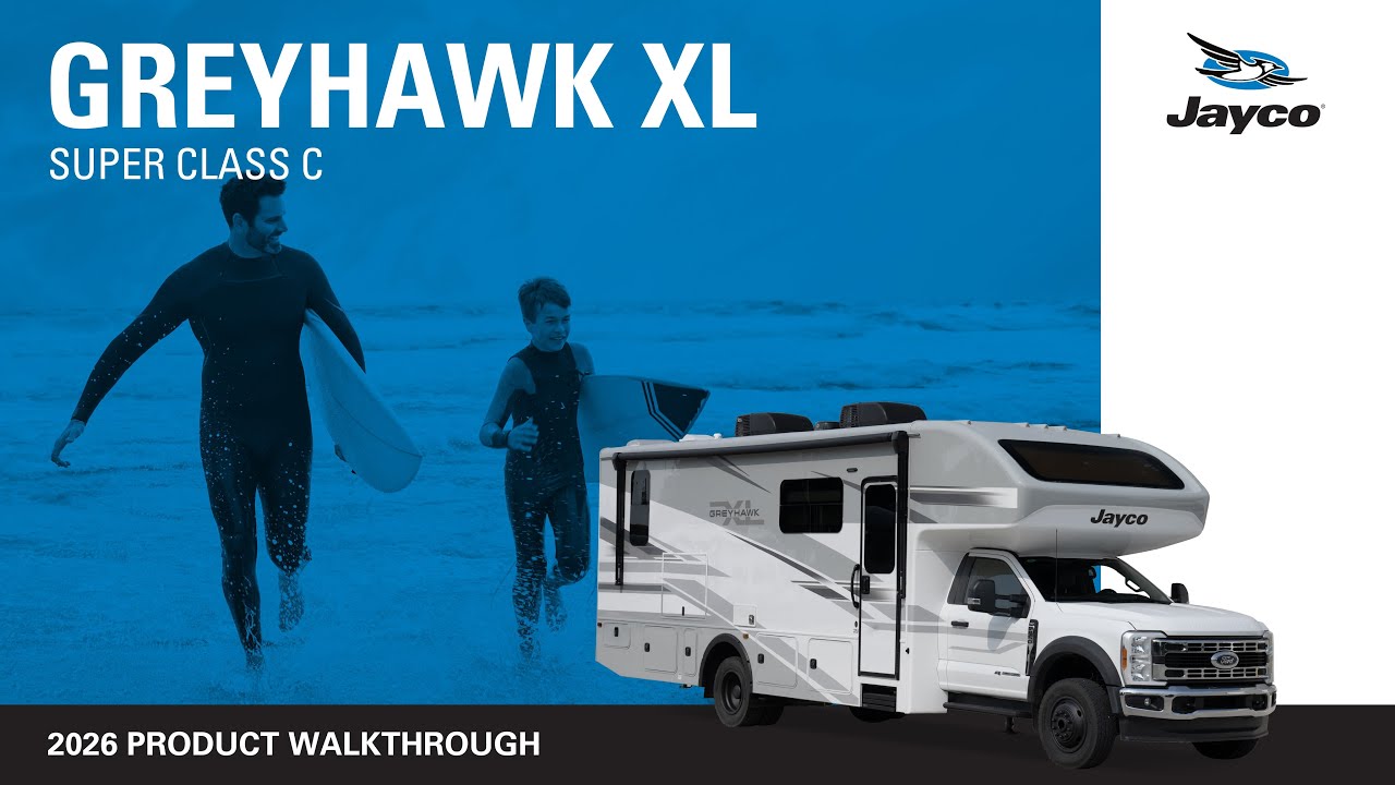 2026 Jayco Greyhawk XL Super Class C Motorhome - Full Product Walkthrough - Jayco RV