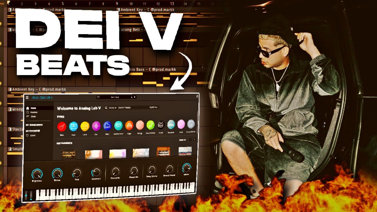 Haciendo un BEAT de TRAP estilo DEI V en FL STUDIO