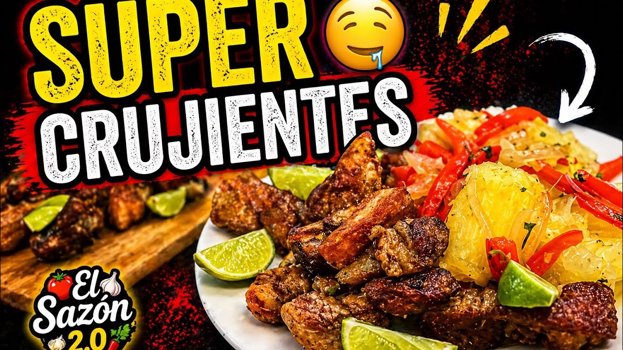 CHICHARRÓN DE CERDO CRUJIENTE: El Secreto del 