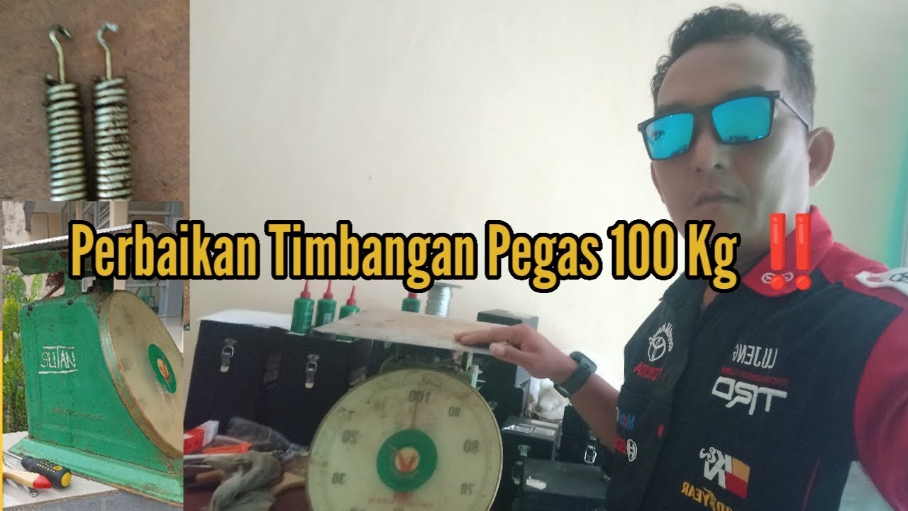 Perbaikan Timbangan Pegas 100 Kg ‼️