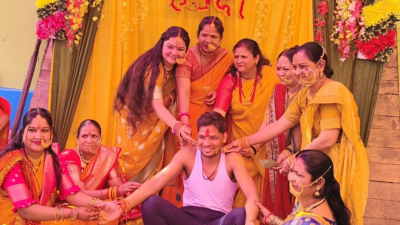 BHAI KI SHADI 🌸 PAHADI CULTURE 🌸BHAI KO SHADI KI ROUNAK 🌸#rubeesvlogs 
