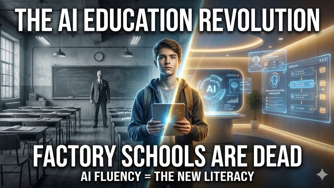 The AI Education Revolution: From Factory Schools to AI Fluency