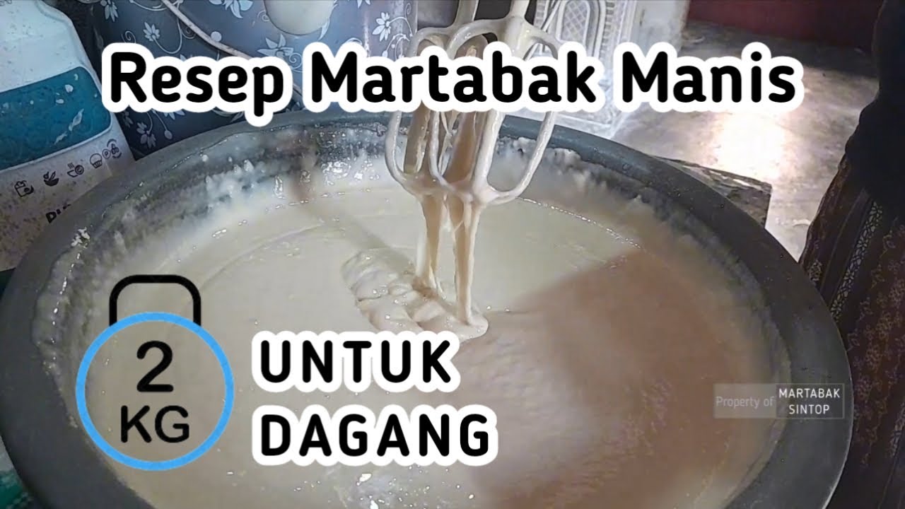 Pembuatan Adonan Martabak Manis untuk Jualan: Resep Praktis dan Mudah!
