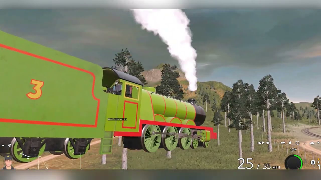 WATER DISASTER JAMES AND HENRY! -  FLYING HENRY! - THOMAS AND FRIENDS - TRAINZ RAILROAD SIMULATOR