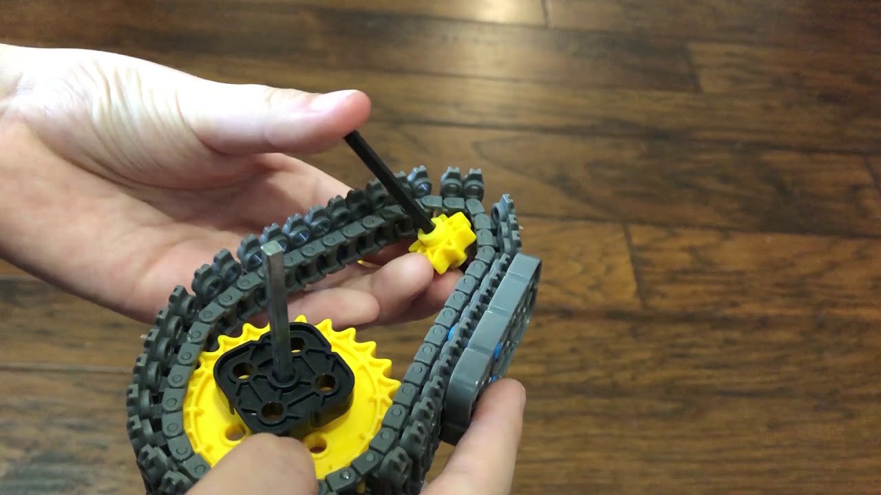 Vex IQ Tutorials Episode 8: Sprockets, Chains, and Tread