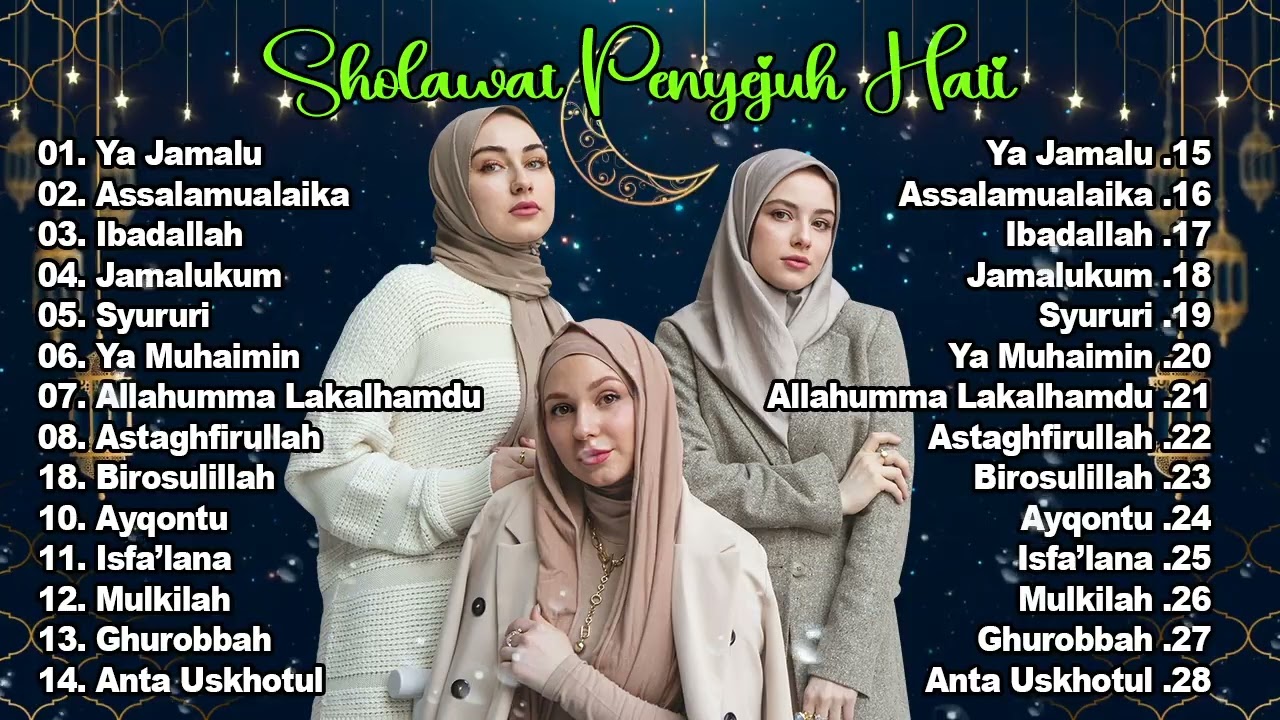 SHOLAWAT JIBRIL PEMBUKA PINTU REZEKI || ALFA SHOLALLAH || SHOLAWAT NABI MERDU TERBARU 2026