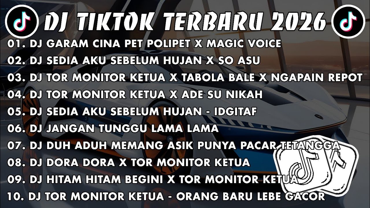 DJ TIKTOK TERBARU 2026 🎧 DJ GARAM CINA PET POLIPET X MAGIC VOICE 🎵 DJ SEDIA AKU SEBELUM HUJAN 