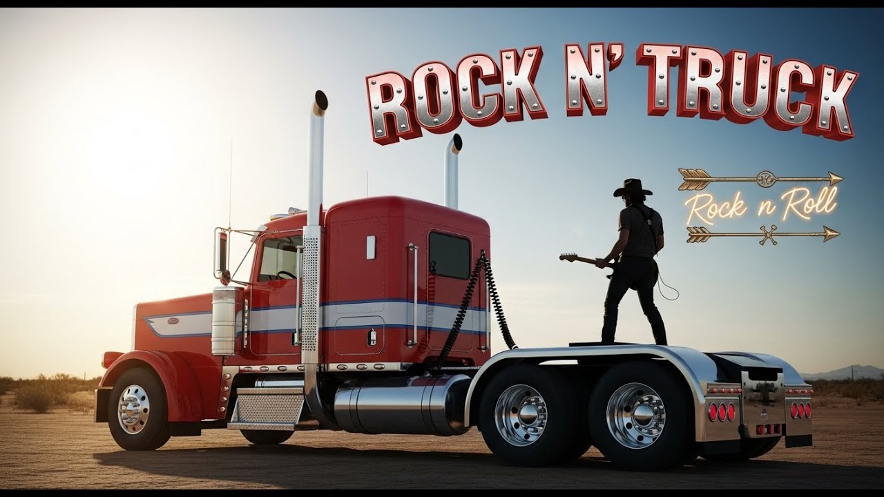 Rock N Truck – Songs That Move Faster Than the Miles – Country Rock for Long Drives #RoadMusic