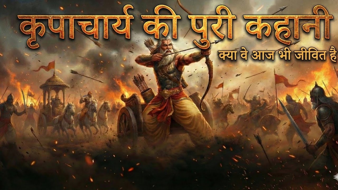 कृपाचार्य की पूरी कहानी | मृत्यु को मात देने वाला इकलौता ब्राह्मण योद्धा |Kripacharya Ki Puri Kahani