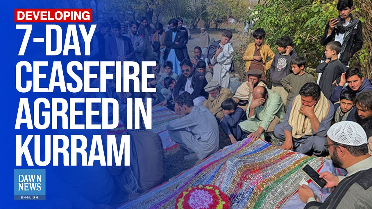 7-Day Ceasefire Agreed Between Warring Tribes In Kurram: Barrister Saif | Dawn News English