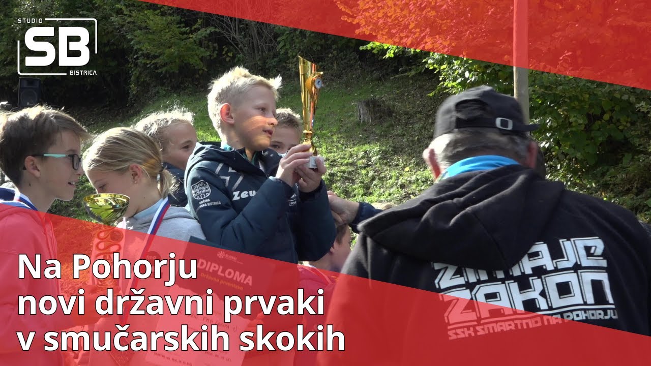 Na Pohorju novi državni prvaki v smučarskih skokih