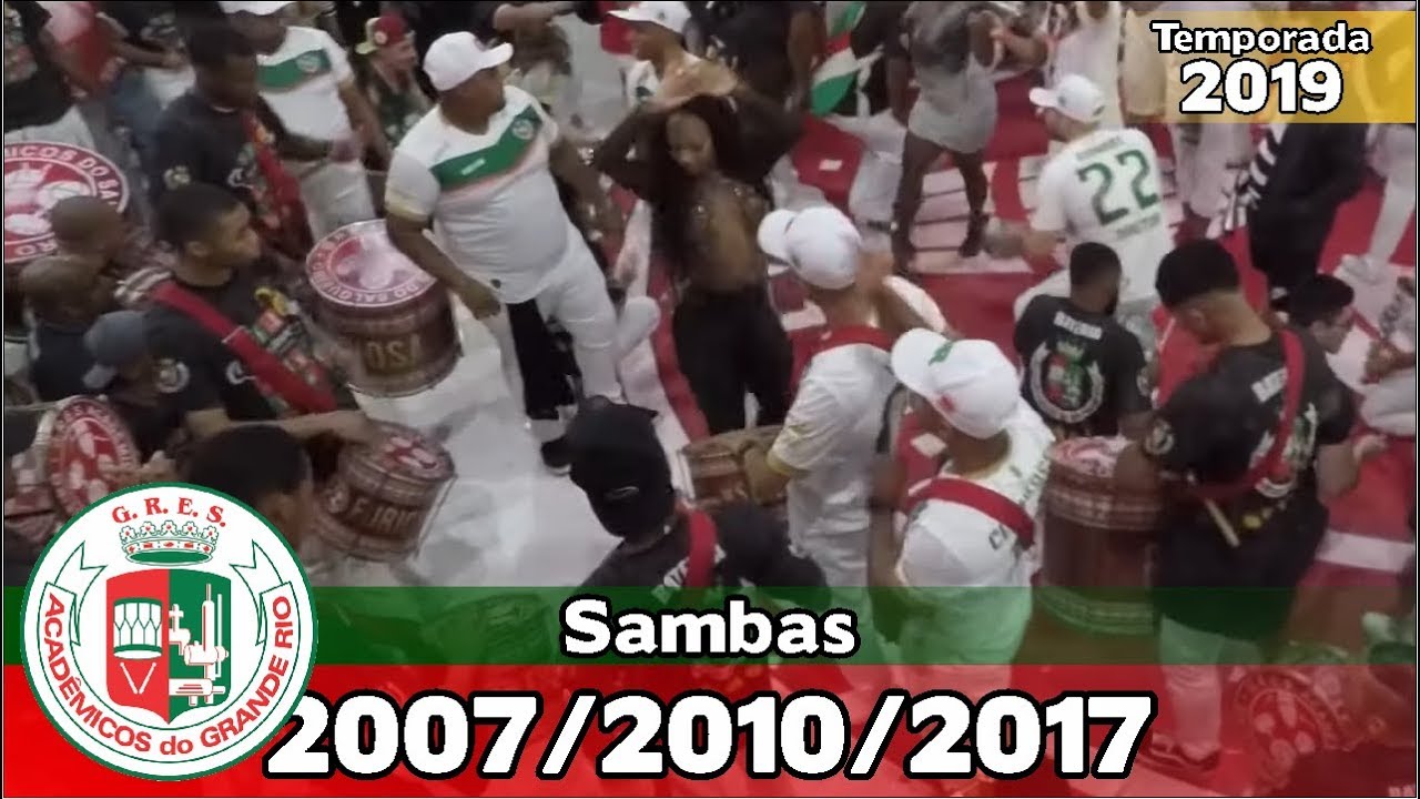 Grande Rio 2007, 2010 e 2017 - Bateria no Salgueiro Convida - Apoteose ao vivo - #SC19