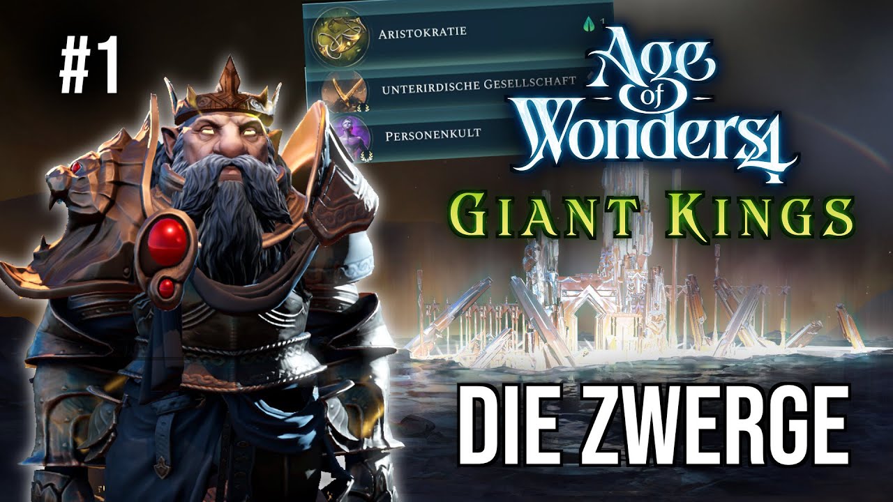 Angepasst an den Untergrund - Die Zwerge #1 | Let's Play Age of Wonders 4 | deutsch