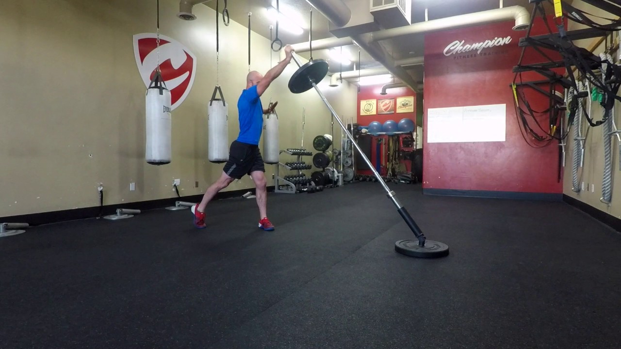 Five Landmine Strength Exercises