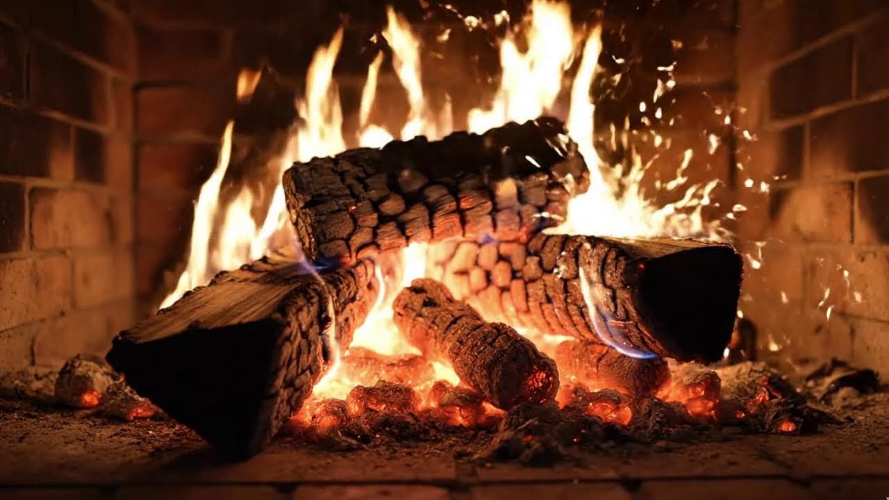 Streaming Cozy Fireplace Crackling Sounds | ASMR for Stress Relief