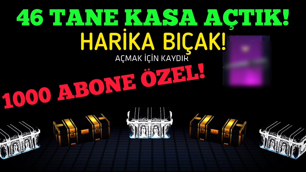 İSTEDİĞİM BIÇAK ÇIKTI! BEKLENEN KASA AÇILIMI!  Critical Ops Türkçe Sesli