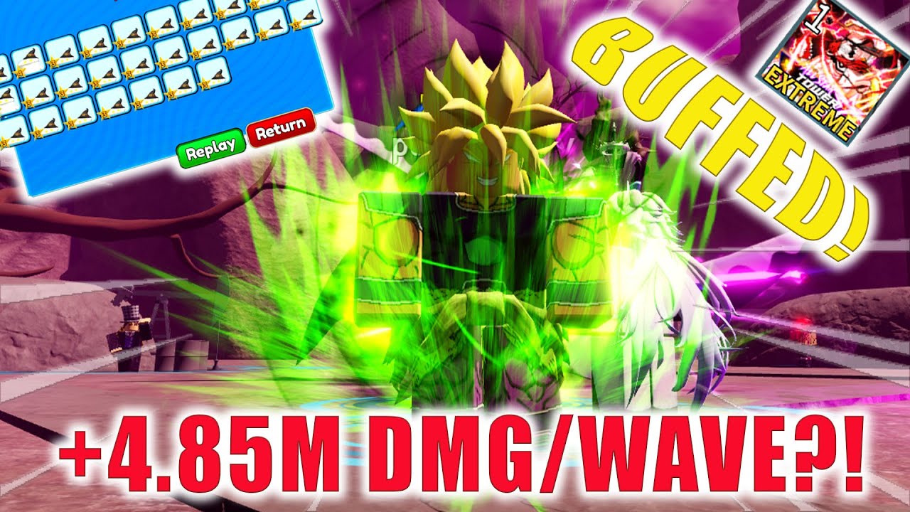 7Star Broly (Monster Buff?!) | Extreme Infinite Mode (Solo Gameplay) | Roblox All Star Tower Defense