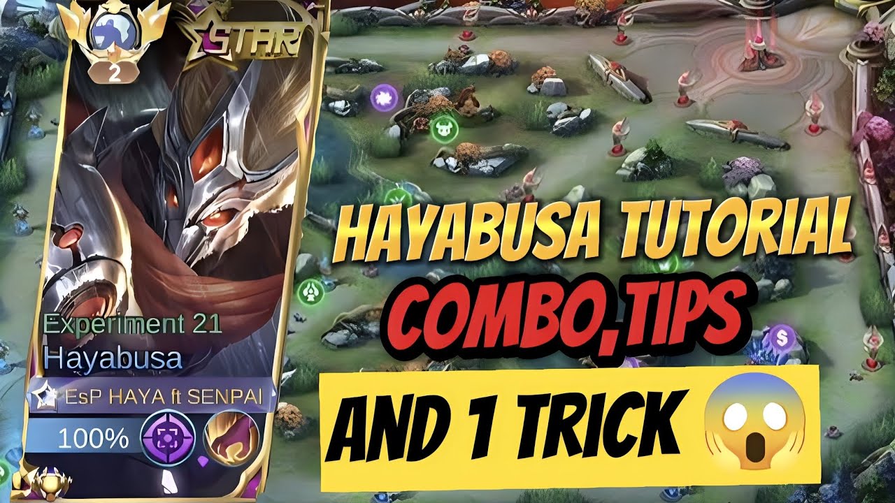 HAYABUSA TUTORIAL COMBO AND TIPS /MLBB GAMEPLAY[ENGLISH SUB]