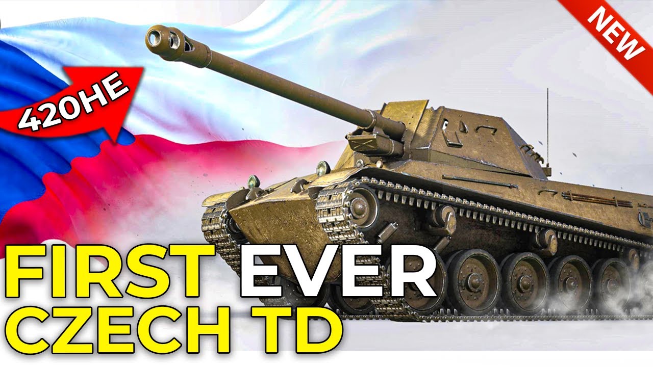 ShPTK-TVP 100 - FIRST Czech Tank Destroyer Preview and Advent Calendar 2021 | World of Tanks