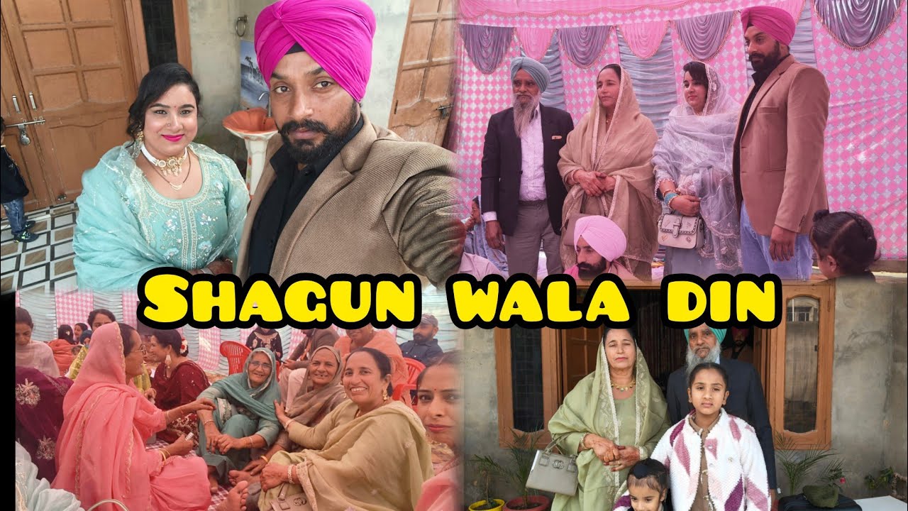 Shagun wala din 🥰 ਸ਼ਗਨ ਵਾਲਾ ਦਿਨ,,, Deepkamal vlog 😎#family vlog#daily vlog channel 