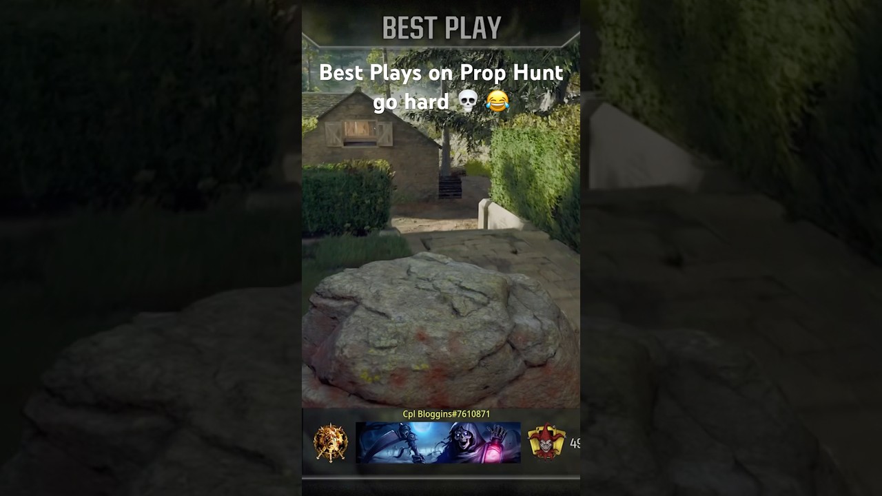 Prop Hunt Best Play 🤣 BLACK OPS 6