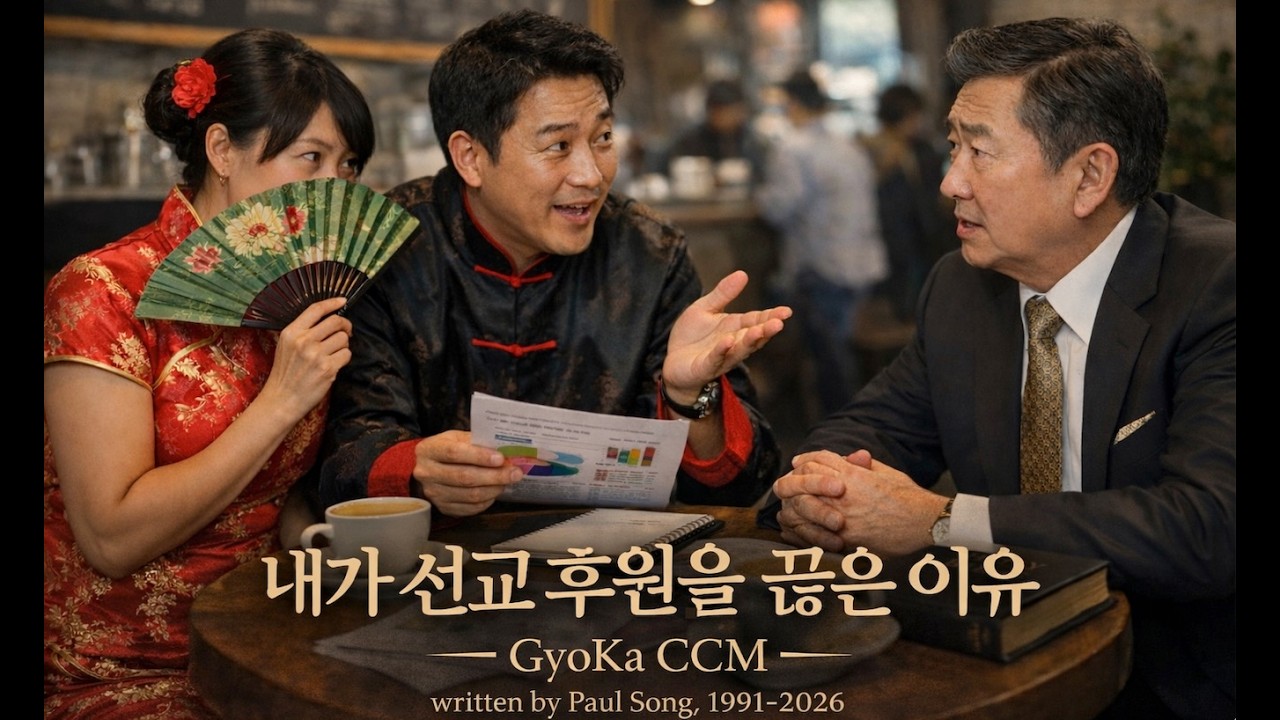 내가 선교 후원을 끊은 이유 [GyoKa CCM] written by Paul Song, 1991-2026 #선교사 #후원금 #모금 #선교 #타락한선교사 #선교안하는선교사 #교카