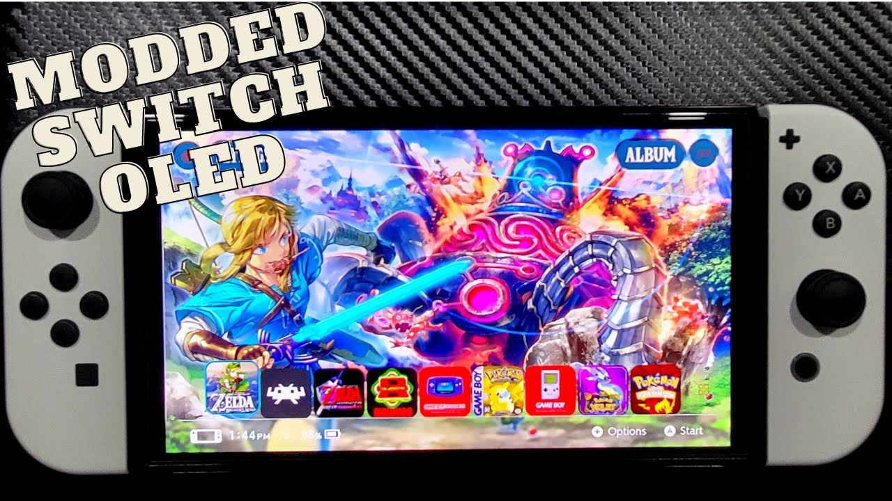 What's On My Modded Switch OLED?!