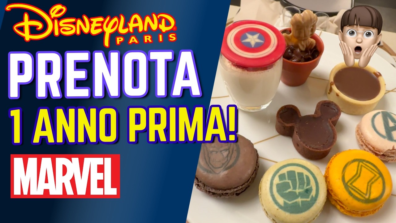 DOWNTOWN RESTAURANT Disneyland Paris cena per i Super Eroi MARVEL