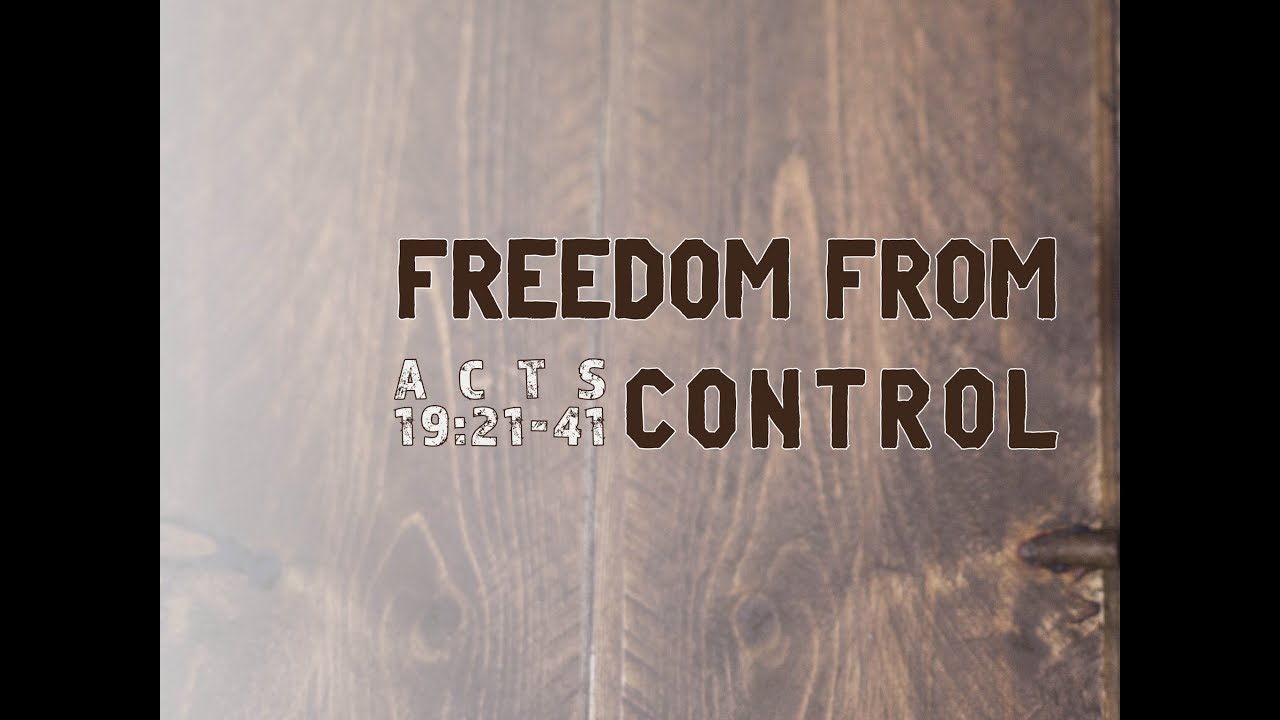 Freedom From Control