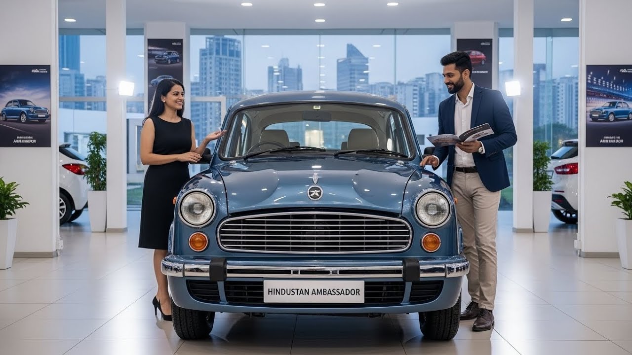 Hindustan Ambassador 2026 🚗 | Возрождение культового индийского автомобиля | Полный обзор и первы...