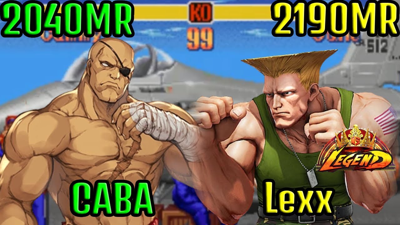 🔥 STREET FIGHTER 6 ➥ CABA (SAGAT サガット) VS. Lexx (GUILE ガイル) LEGEND/MASTER RANKS 🔥