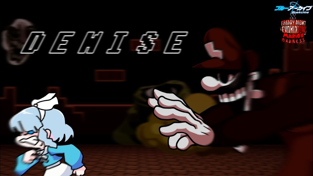 FNF Arona vs. MX part 2 | Demise Cover | Blue Archive X Mario's Madness | Friday Night Funkin'