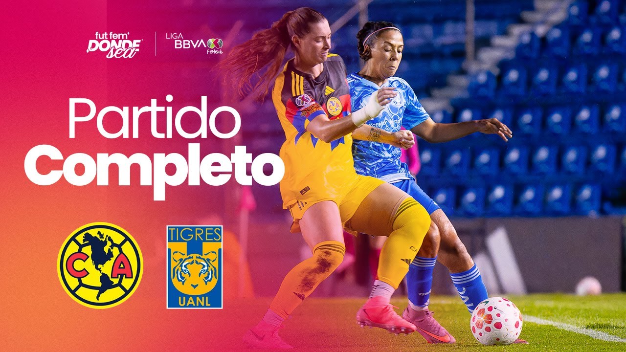 PARTIDO COMPLETO |  Am&eacute;rica 1-2 Tigres | Jornada 15 | Apertura 2025