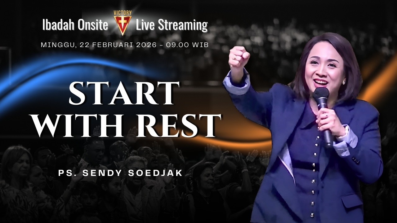 Live Streaming Ibadah Minggu VCI - 22 Feb 2026, Jam 09:00 WIB - Ps. Sendy Soedjak